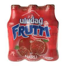 Uludağ Frutti Meyveli Soda 6*200ml. Narlı