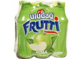 Uludağ Frutti Meyveli Soda 6*200ml. Elma