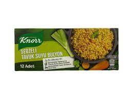 Knorr Bulyon Sebzeli Tavuk Suyu 120gr. (12 Adet)