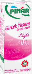 Pınar Süt 200 Ml. Lıght