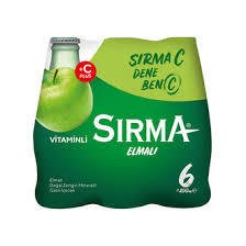 Sırma Soda 6'lı  6*200 Ml. Elma