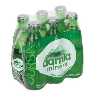 Damla Mineral Soda 6'lı  6*200 Ml. Sade