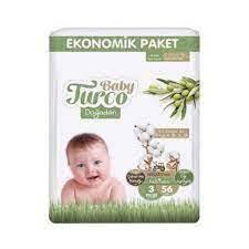Baby Turco Ekonomik Doğadan Çocuk Bezi 3 Midi