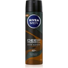 Nivea Deodorant Men Deep Dimension Aktif Karbon 150ml.
