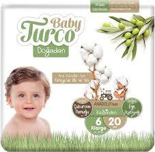 Baby Turco Doğadan Çocuk Bezi 6 Xlarge