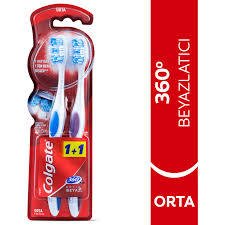 Colgate Diş Fırçası 1+1 Optic White 360