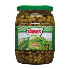 Tamek Bezelye 670gr. (Cam)