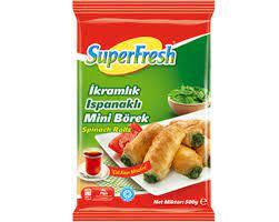 Süperfresh Ispanaklı Rulo Mini Börek 500gr.