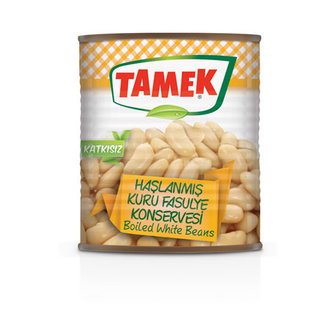 Tamek Haşlanmış Kuru Fasulye 800gr.