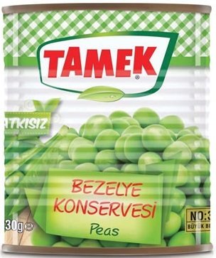 Tamek Bezelye 830gr. (Teneke)