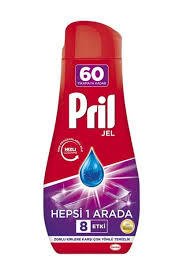 Pril Jel 1080 ml. 60 Yıkama 8 Etki