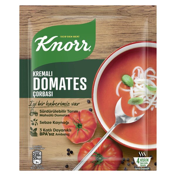 Knorr Kremalı Domates Çorba