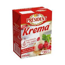 President Krema 200ml.