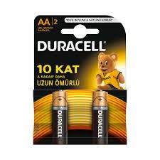 Duracell AA  Kalem Pil 2'li Alkaline