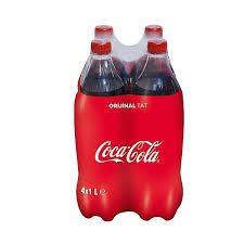 Coca Cola 1lt. 4'lü
