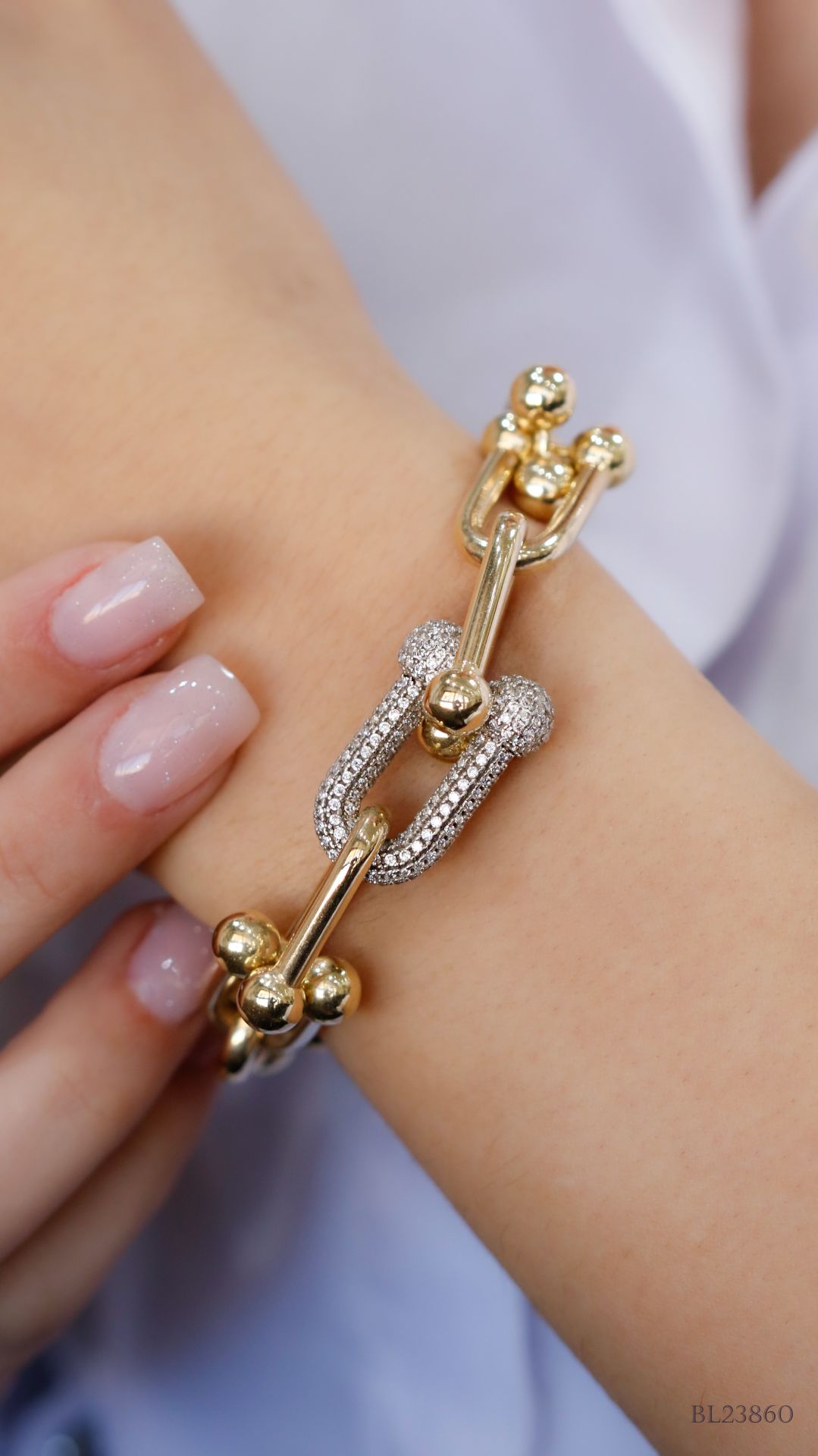 Taşlı Tiffany Model Bileklik