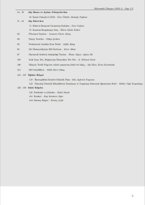 Matematik Dünyası Dergisi Sayı:115 Yıl:2023