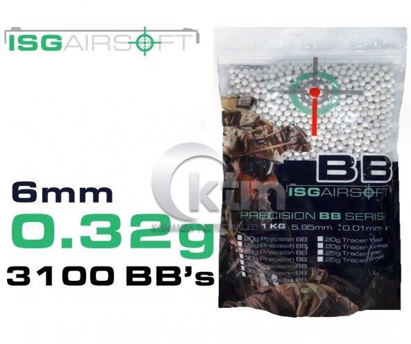 Isgairsoft 0.32G BB Airsoft Boncuk 3100 1KG