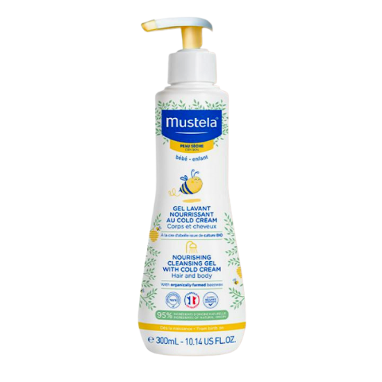 Mustela Nourishing Cleansing Gel With Cold Cream 300ml