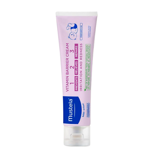 Mustela Vitamin Barrier Cream 1.2.3.  50ml