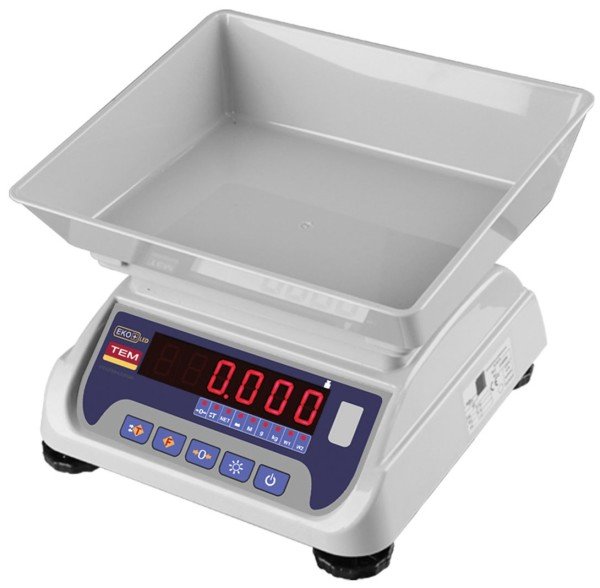 EKO-LED 30 Kg. 5/10 Gr. Onaylı Tartım Terazisi