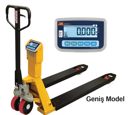 EKO 2 Ton Transpalet Baskül GENİŞ (Onaylı-Sertifikalı)