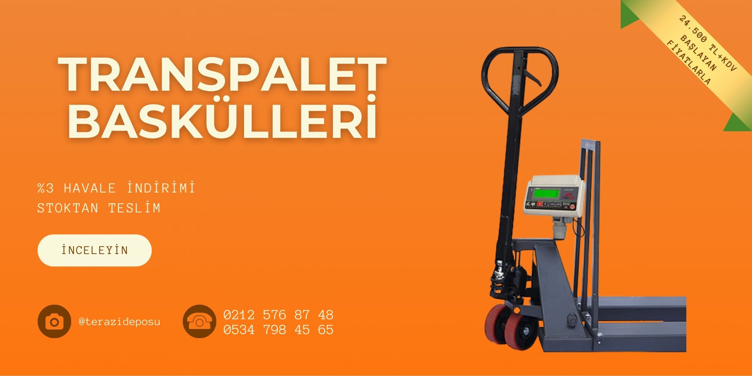 Transpalet Baskül