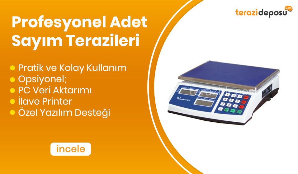Adet Sayım Terazisi