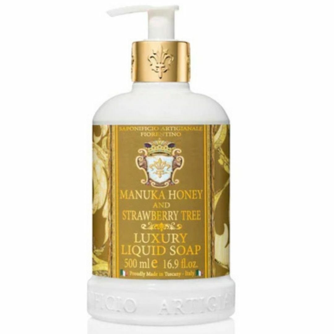 Saponificio Artigianale Fiorentino Sıvı Sabun 500 Ml - Monuka Honey And Strawberry Tree