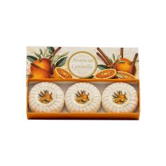 Saponificio Artigianale Fiorentino Sabun 3*100 Gr - Orange And Cinnamon
