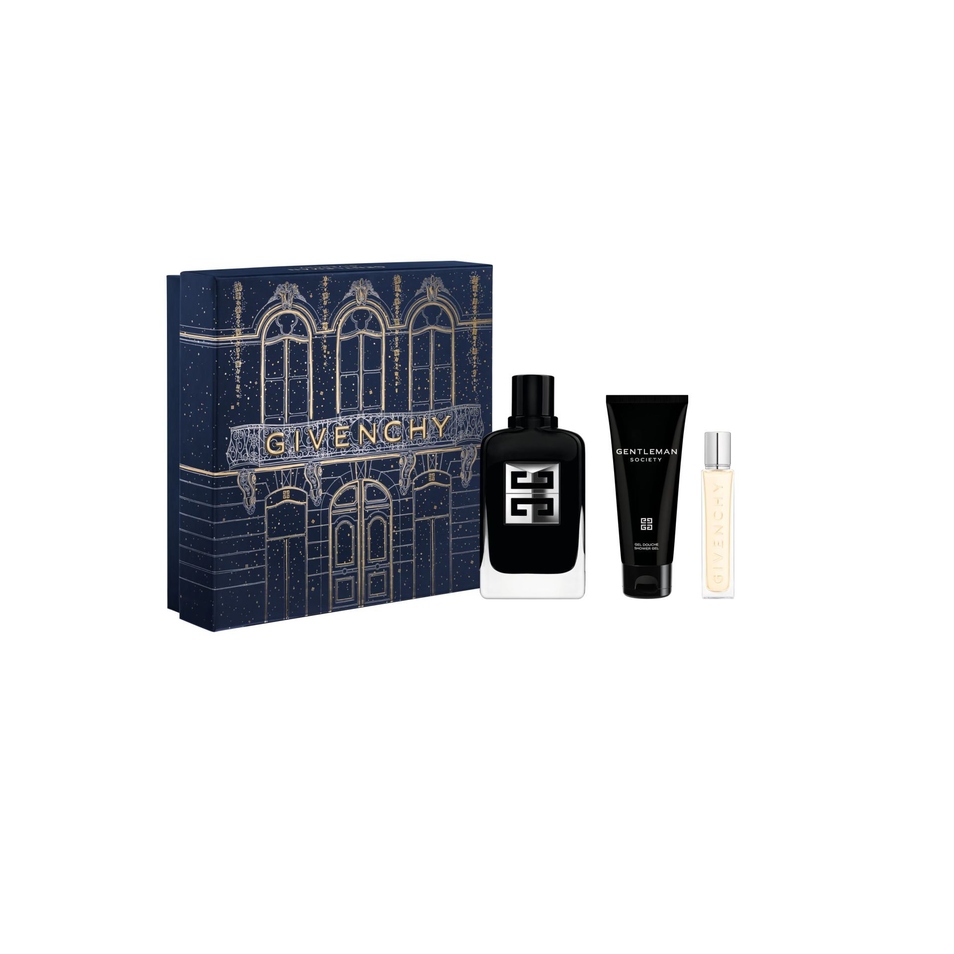 Givenchy Gentleman Society Edp 100 M L+ Shower Gel 75 Ml + Edp 12,5 Ml