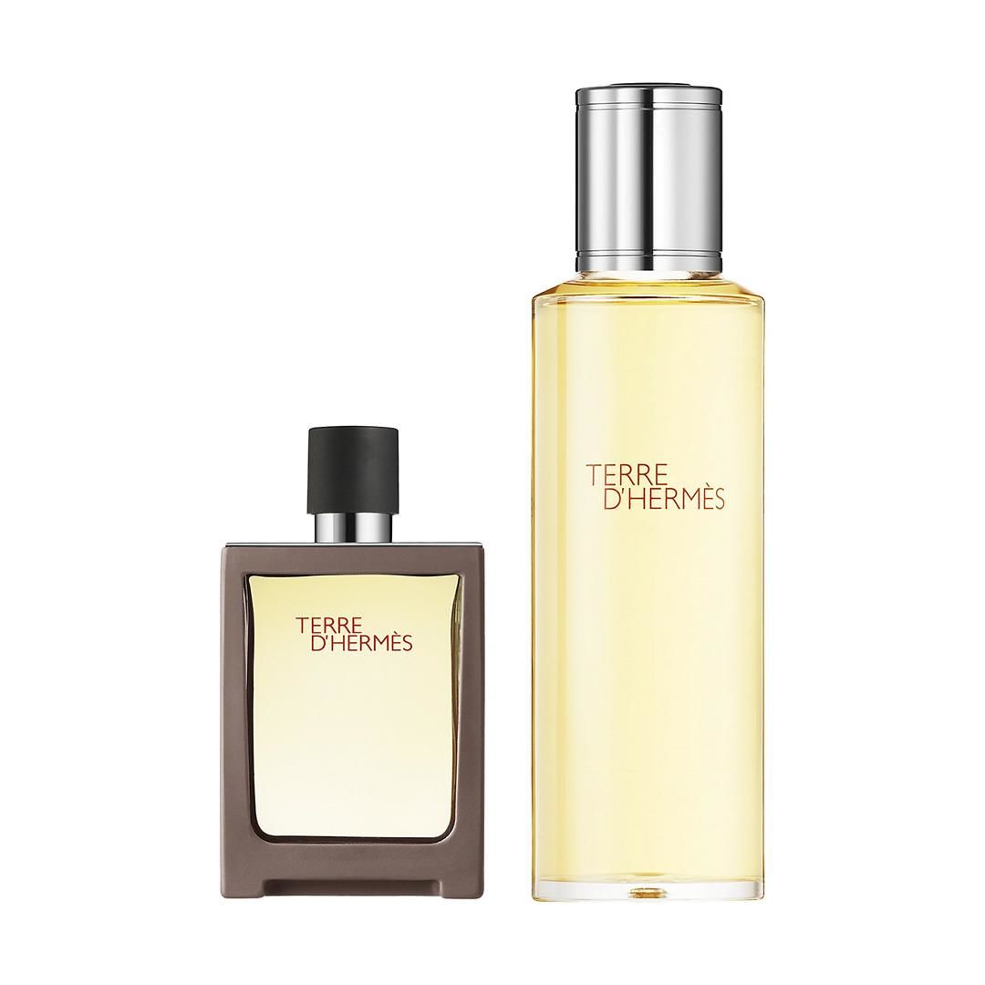 Hermes Terre D'Hermes Edt 30 Ml  Refillable+ Edt 125 Ml