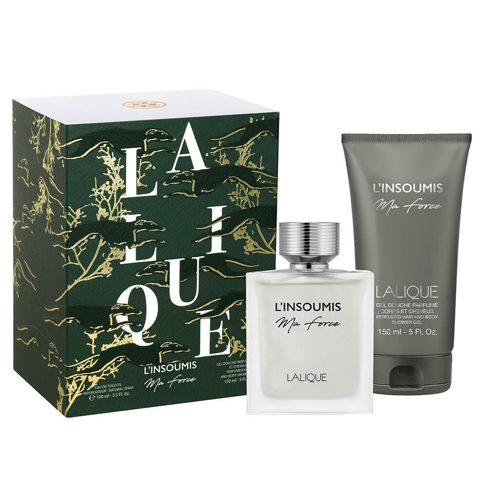 Lalique L'Insoumis Ma Force Edt 100 Ml + Shower Gel 150 Ml