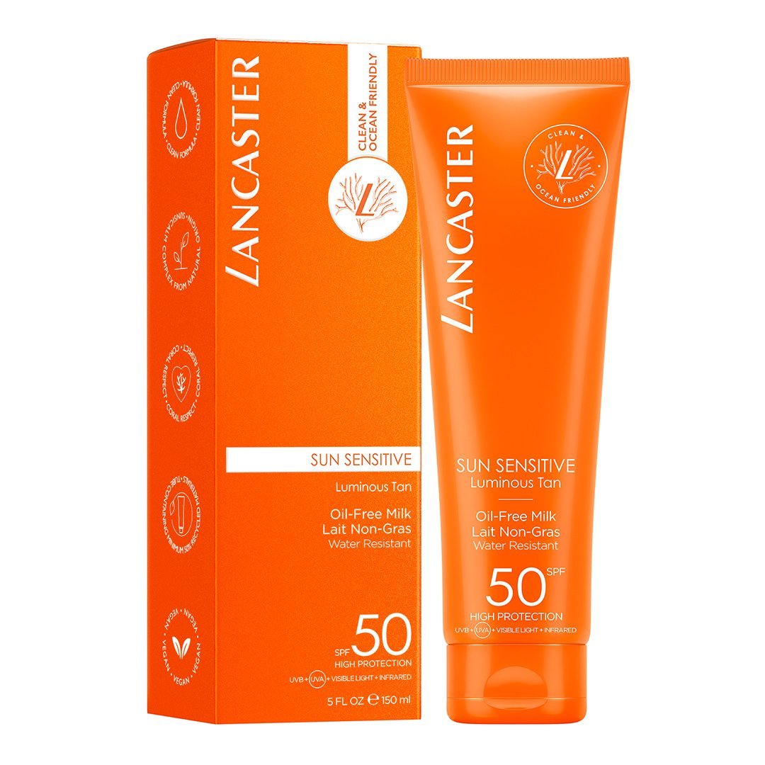 Lancaster Sun Sensitive Oil Free Milk Spf50 150 Ml