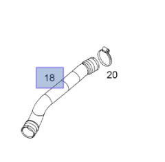 Opel Astra H Z13DTH Dizel Motor Turbo Hortumu İbraş Marka 21278