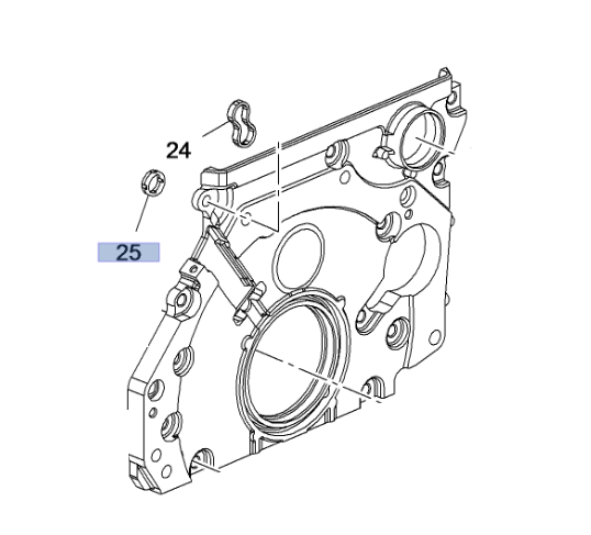 Opel Insıgnıa A 1.6 Dizel Motor Zincir Yan Kapak Contası Alt Yerli Marka HSF-2104