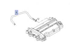 Opel Corsa C  1.2 Motor Havalandırma Hortumu İbraş Marka