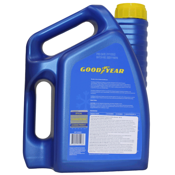 Goodyer Organik Kırmızı Antifiriz 3 Lt