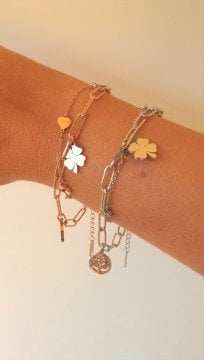 Çelik Charm Bileklik