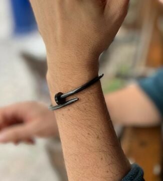 Çivi Çelik Bileklik (Unisex)