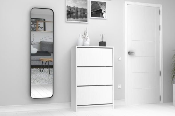 Dmodül Mod Ayakkabılık 70 cm Beyaz Derinlik 30cm