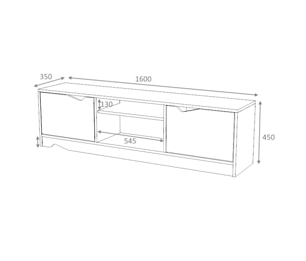 Dmodül Troy Tv Ünitesi 160 cm