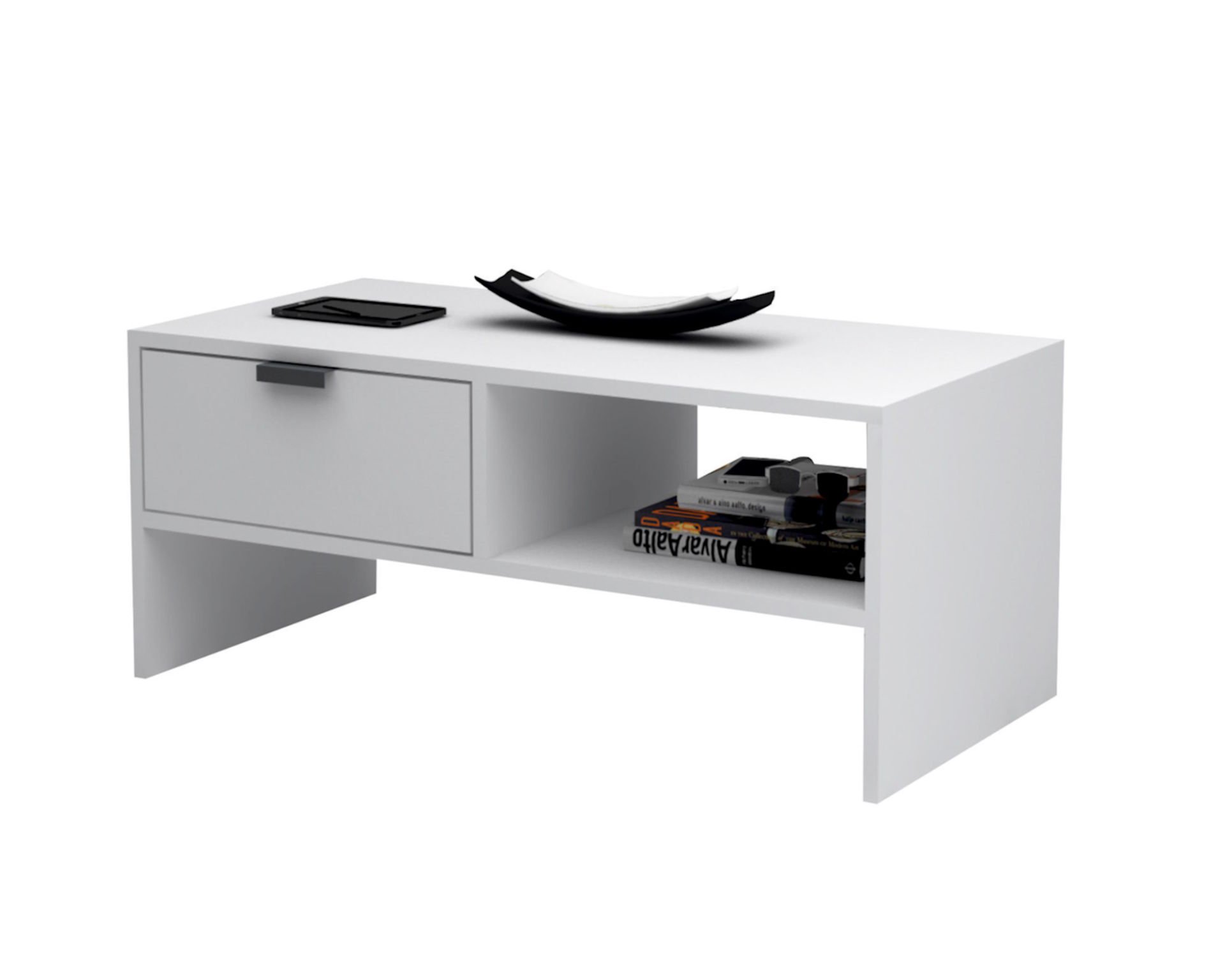 Dmodül Touch Orta sehpa 100 cm Beyaz
