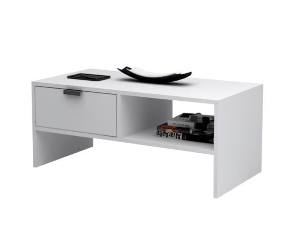 Dmodül Touch Orta sehpa 100 cm Beyaz