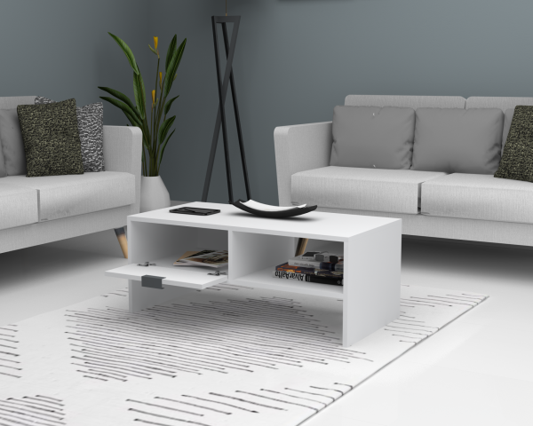 Dmodül Touch Orta sehpa 100 cm Beyaz