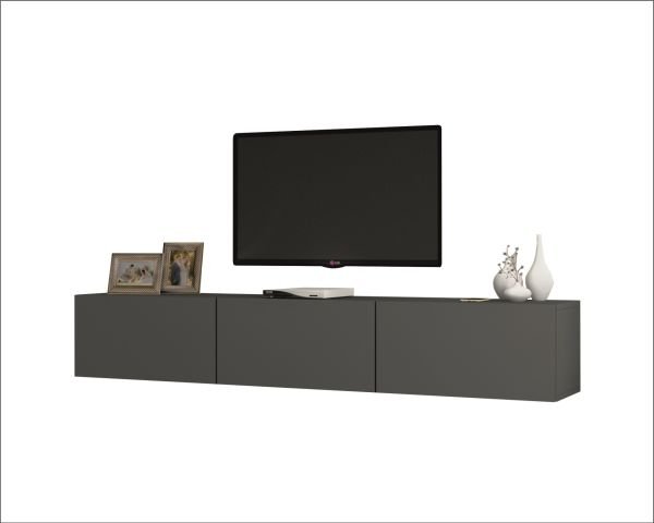 Dmodül Kober Tv Ünitesi 180 cm Koyu Gri