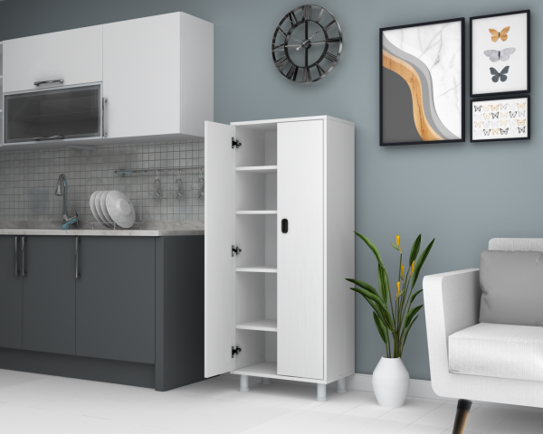 Dmodül Galaxy Çok Amaçlı Dolap 62cm Beyaz M-150