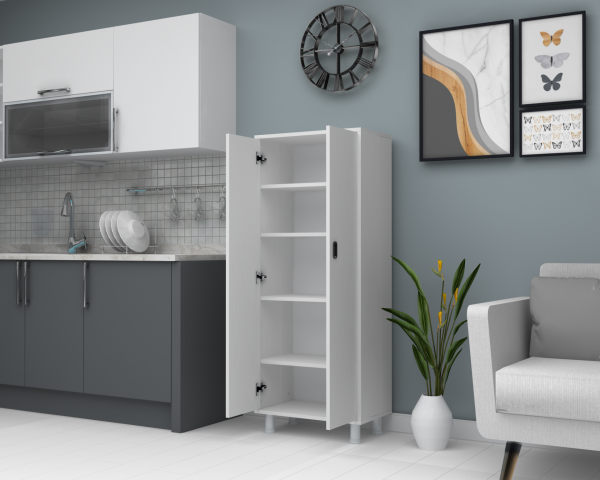 Dmodül Galaxy Çok Amaçlı Dolap 62cm Beyaz M-150