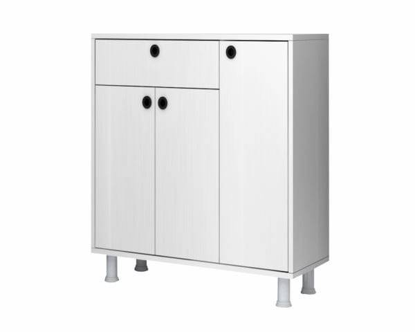 Dmodül Nova Çok Amaçlı Dolap 90cm Beyaz