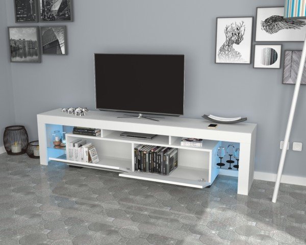 Dmodül Led Aydınlatmalı Stilo Tv Ünitesi 200 cm